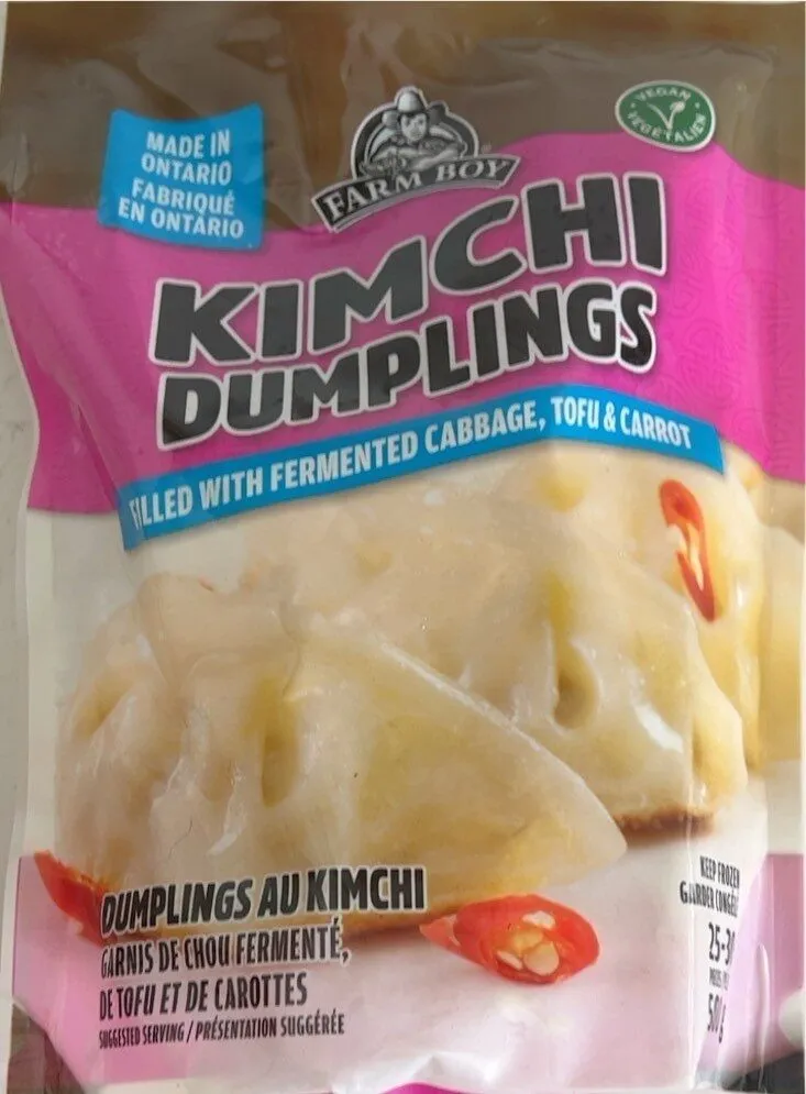 Kimchi Dumplings