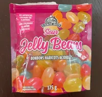 Sour jelly beans