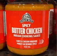 Spicy butter chicken