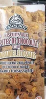Biscuits aux pépites de chocolat et au caramel écossais