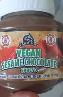 Vegan sesame chocolate spread