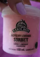 Raspberry Lemonade Sorbet