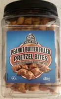 Peanut butter filled pretzel bites