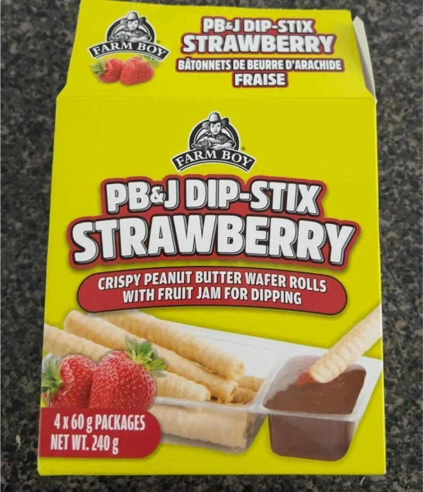 Pb&j dip stix