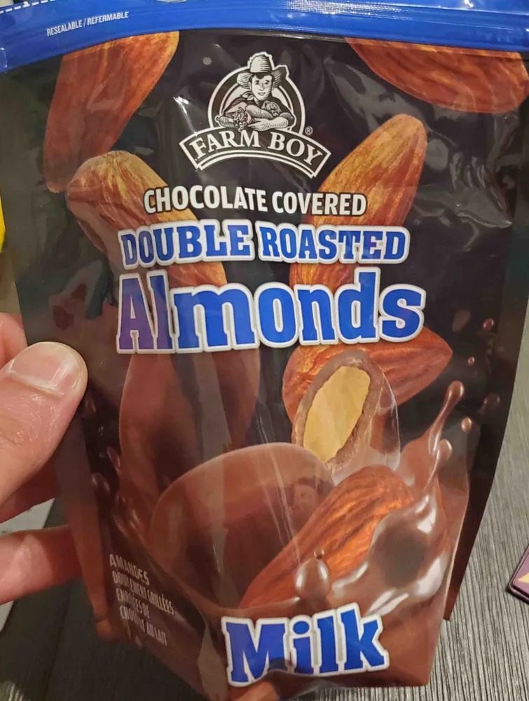 Chocolate Covered Double Roasted Almonds