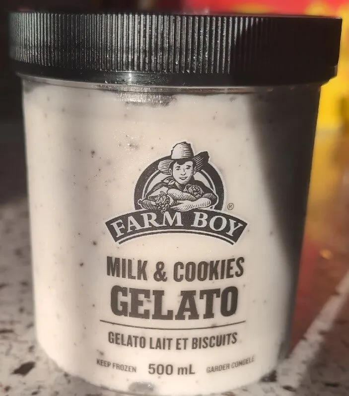 Milk And Cookies Gelato