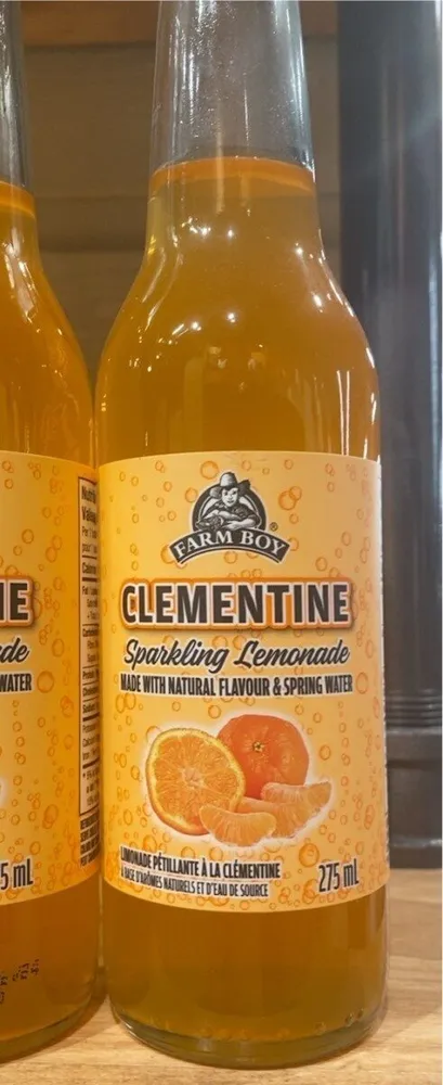Clementine Sparkling Lemonade