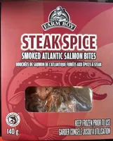 Steak Spice Smoked Salmon Bites
