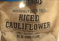 Riced cauliflower
