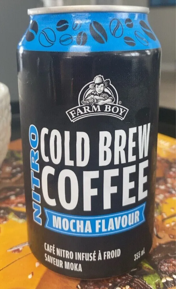 Nitro Cold Brew Coffee Mocha Flavour