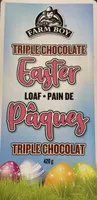 Triple Chocolate Easter Loaf