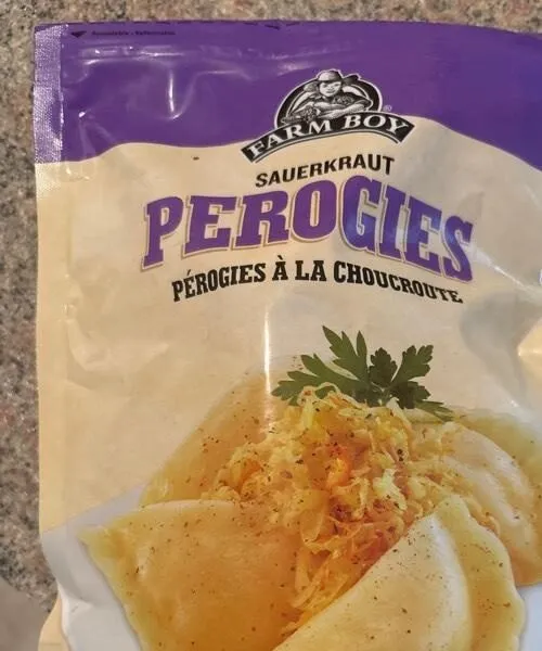 Sauerkraut Perogies