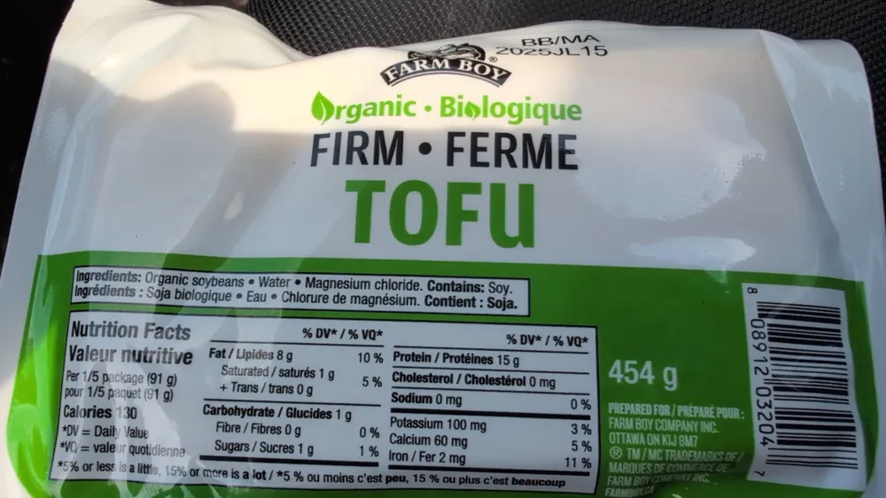 Firm Tofu Organic