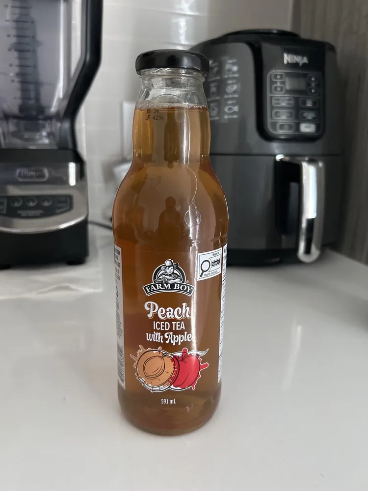 Peach Iced Tea With Apple