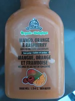 Mango Orange Raspberry Juice Blend
