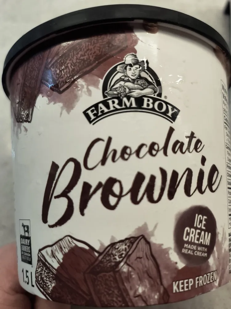 Chocolate Brownie Ice Cream