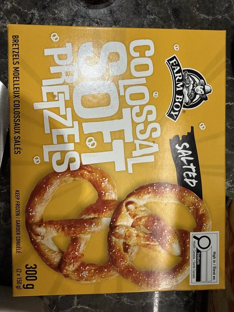Colossal Soft Pretzels