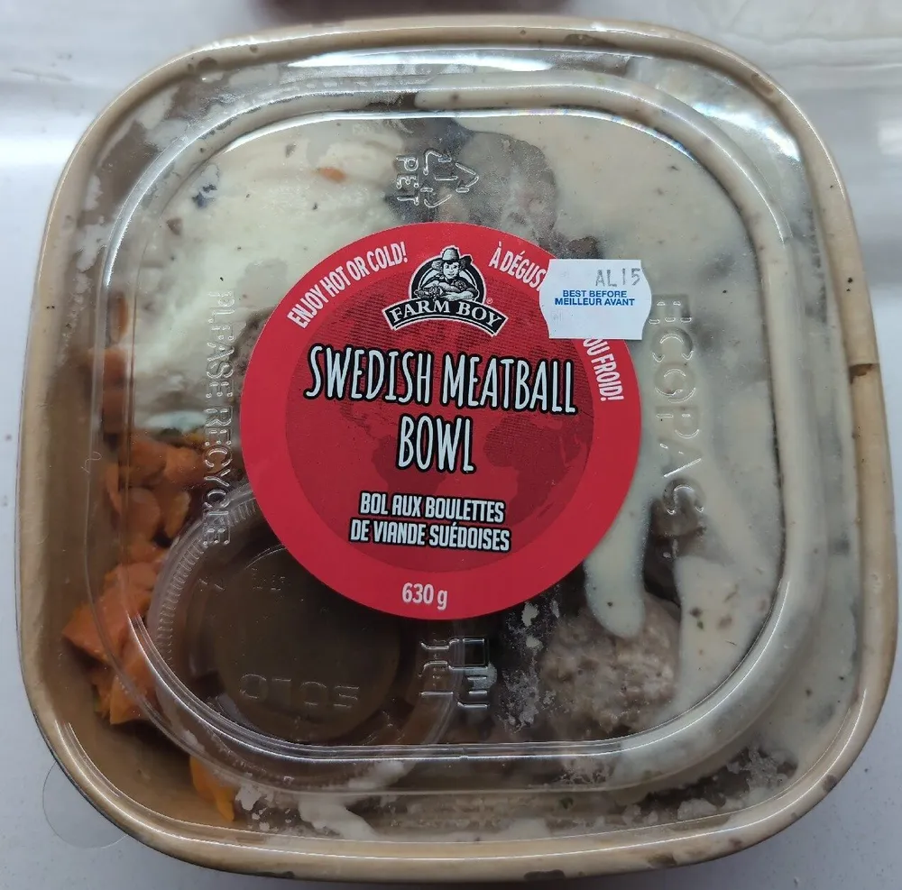 Swedish Meatball Bowl