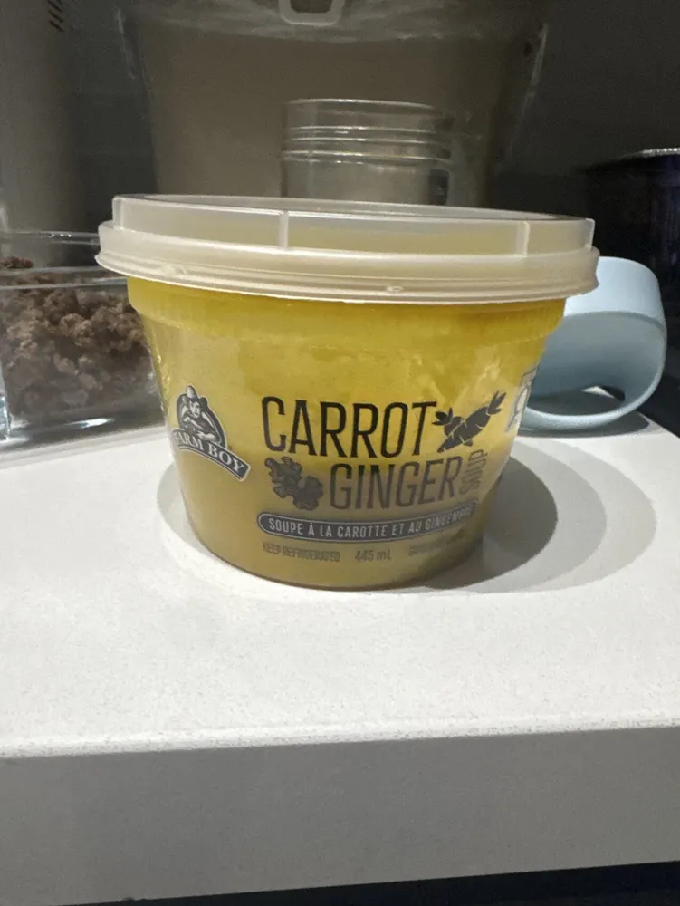 Carrot ginger Soup