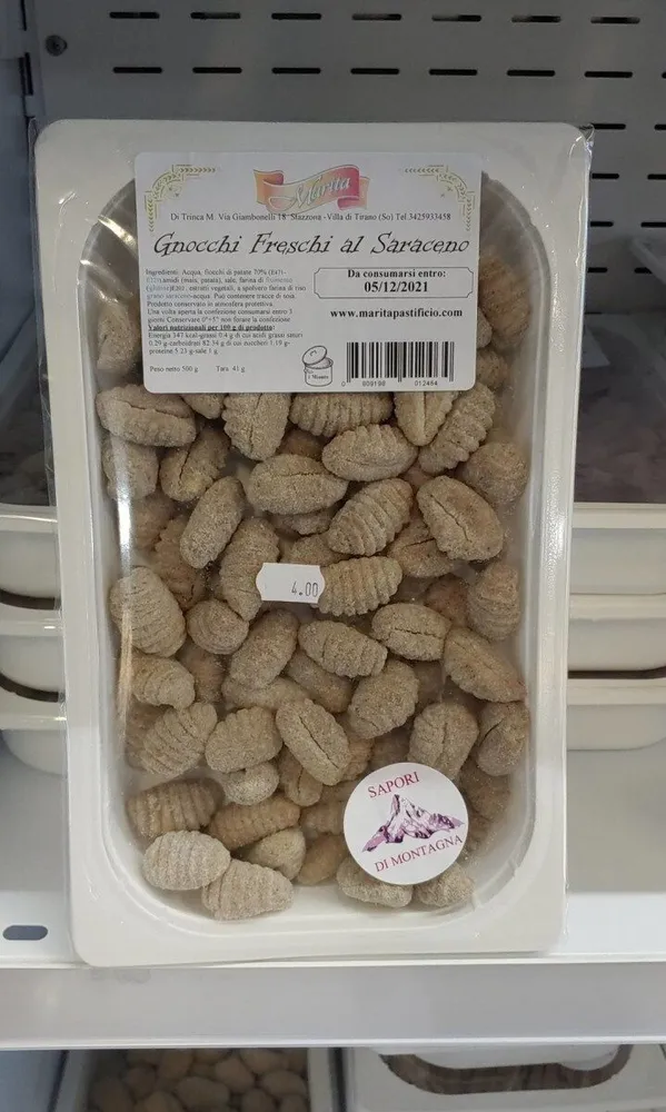 Gnocchi Freschi al Saraceno