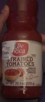 Strained tomatoes