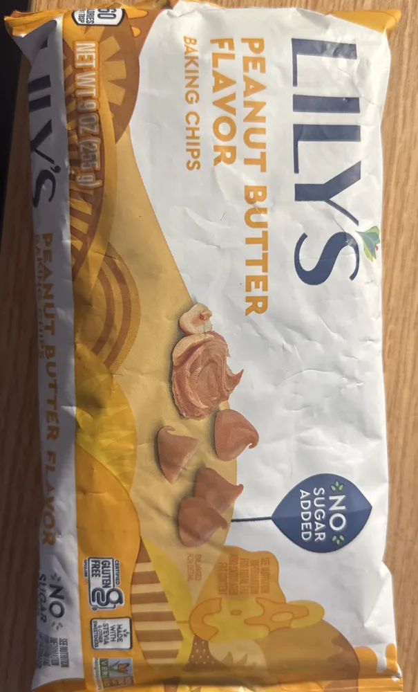 PEANUT BUTTER FLAVOR BAKING CHIPS