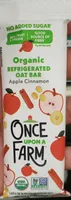 Apple Cinnamon Oat Bar