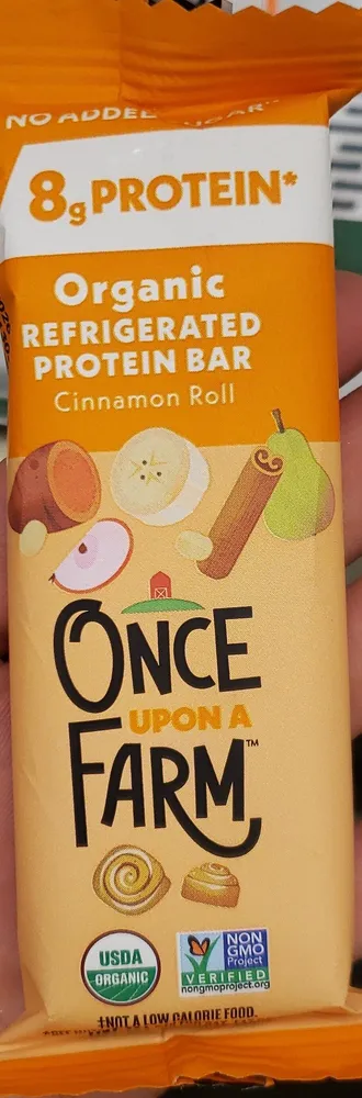 Cinnamon Roll Oat Bar