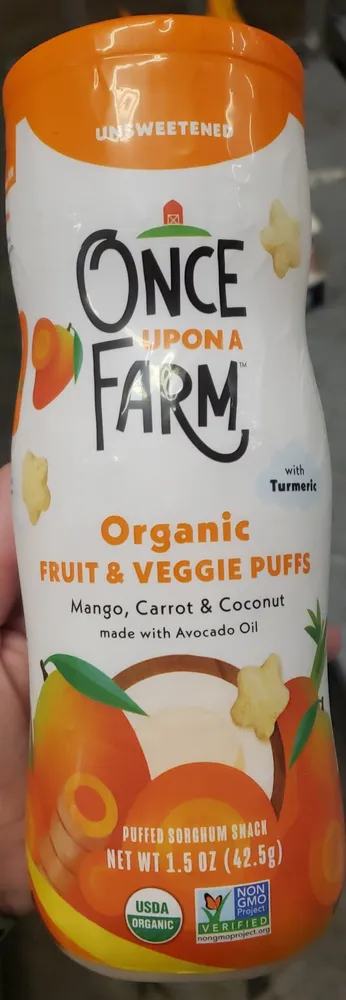 Organic Fruit & Veggie Puffs