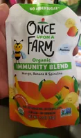 Organic Immunity Blend Mango, Banana & Spirulina