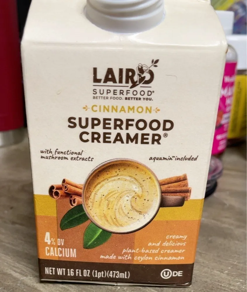 Cinnamon Superfood Creamer- (Coconut Based Liquid Aseptic).