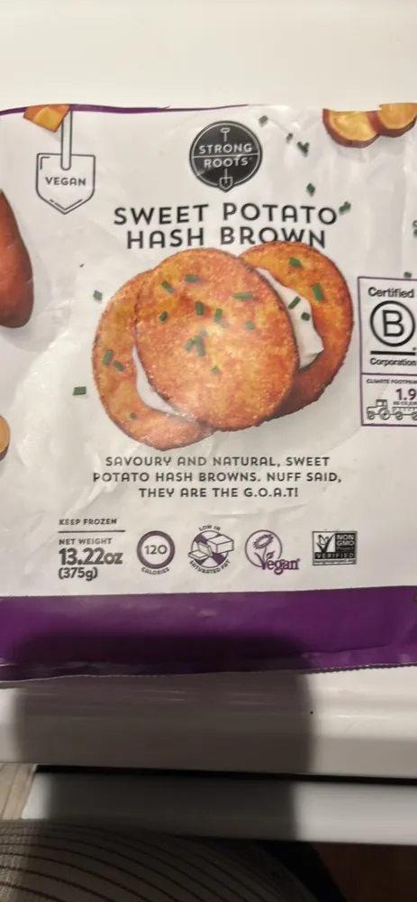 Sweet Potato Hash Brown