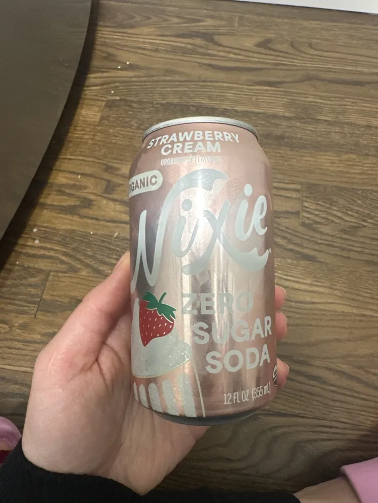 Strawberry Cream Zero Sugar Soda