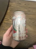 Strawberry Cream Zero Sugar Soda