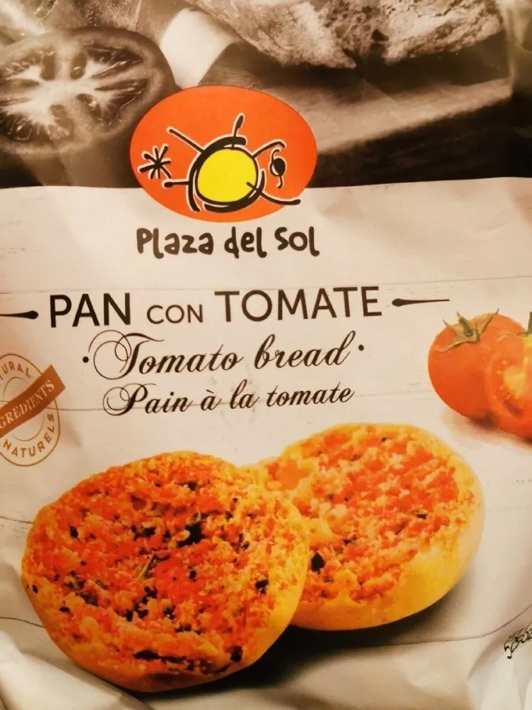 Pan con tomate