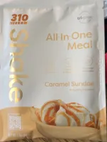 All in One Meal Caramel Sundae