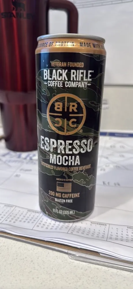 Double Shot Espresso Black Rifle Coffee