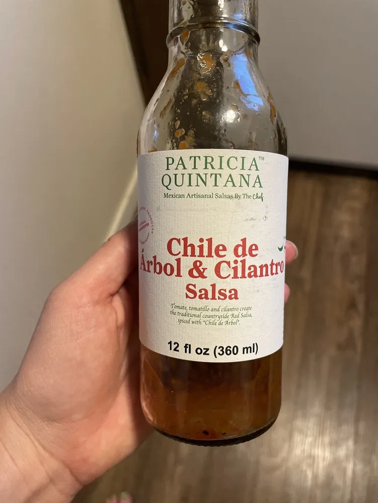 Chile De Arbil And Cilantro Salsa