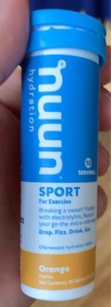 Nuun hydratation