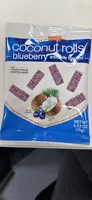 coconut rolls blueberry