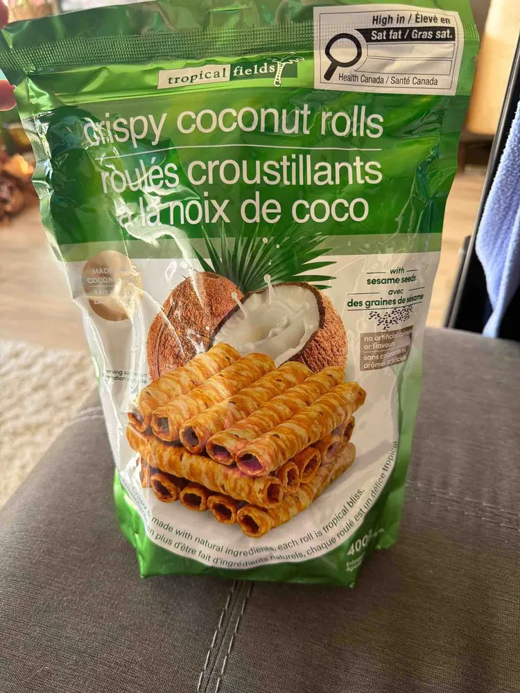 Crispy Coconut Rolls
