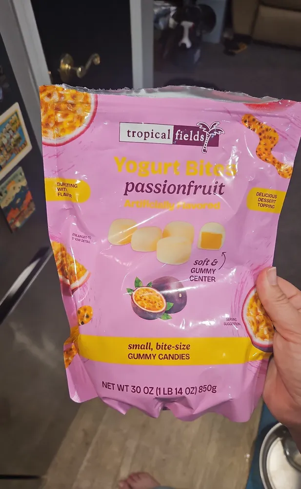 Passionfruit Yoghurt Bites