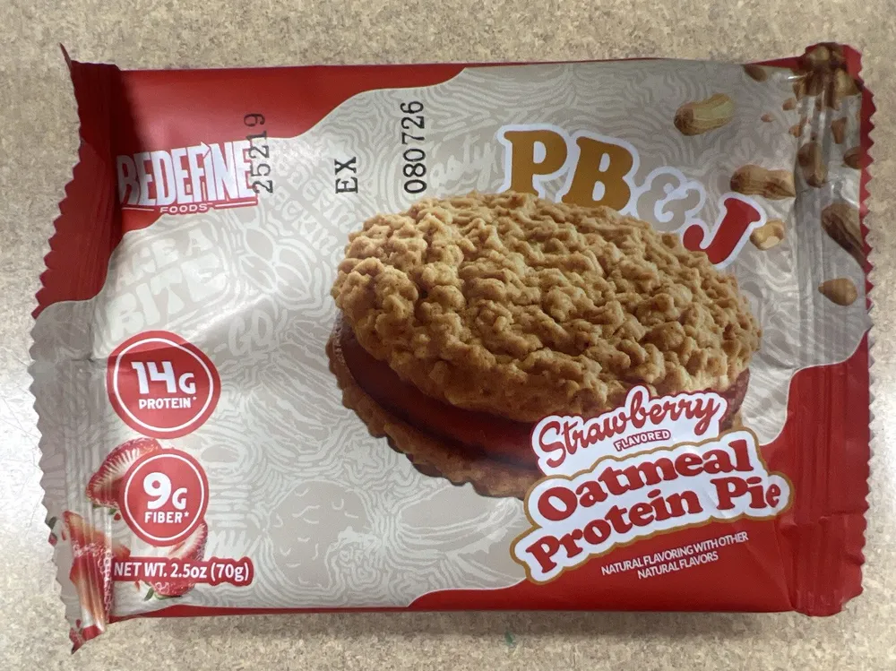 PB&J oatmeal Protein Pie