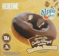 Chocolate Chip Cookie Dough Protein Donut