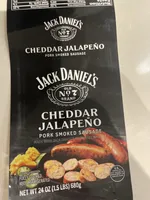 Cheddar jalapeño pork smoked sausage