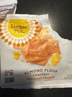 Almond Flour Crackers Farmhouse Cheddar