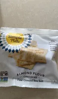 Almond Flour Crackers Fine Ground Sea Salt