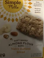 Soft Baked Almond Flour Bars Nutty Banana Bread