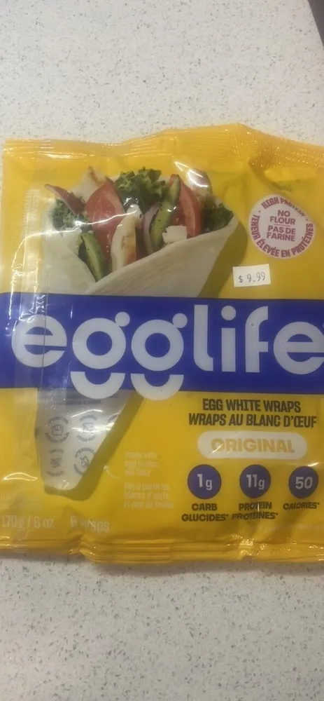 Egg White Wraps