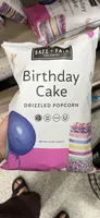 Birthday Cake Drizzled Popcorn